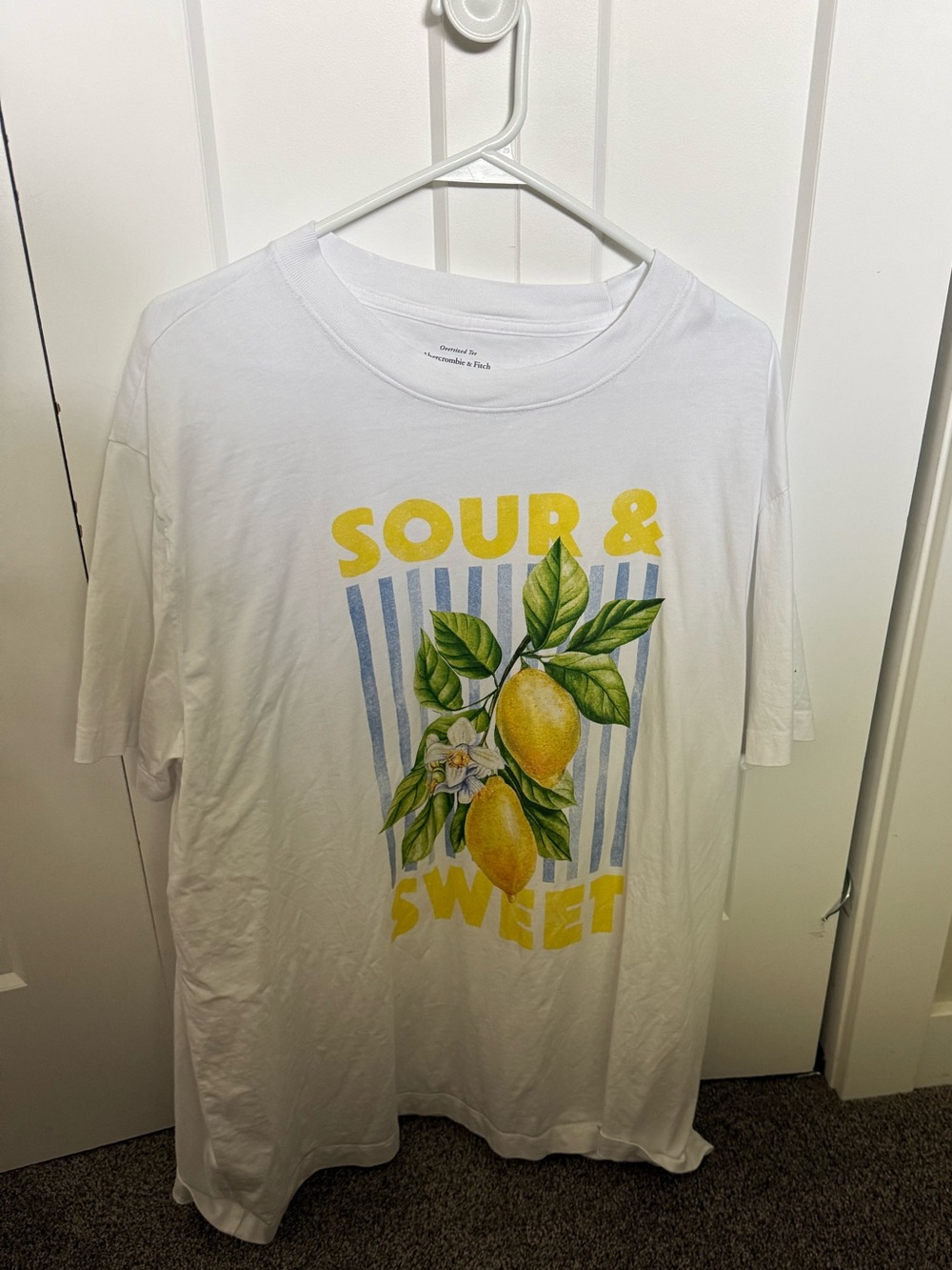 Abercrombie oversized graphic tee